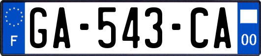 GA-543-CA