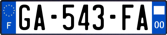 GA-543-FA