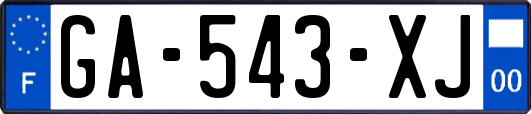 GA-543-XJ