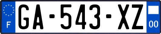GA-543-XZ