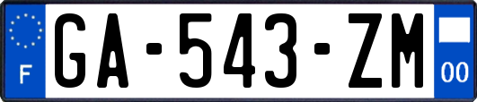 GA-543-ZM