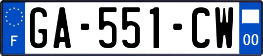 GA-551-CW