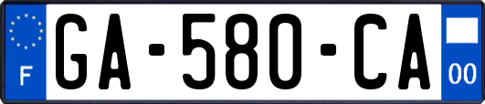 GA-580-CA