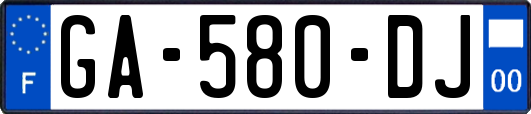 GA-580-DJ