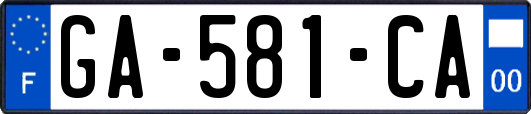 GA-581-CA