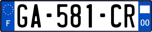 GA-581-CR
