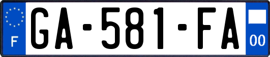 GA-581-FA