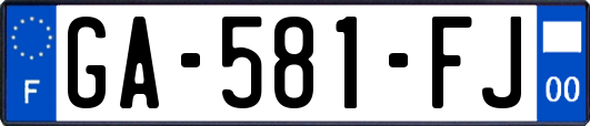 GA-581-FJ