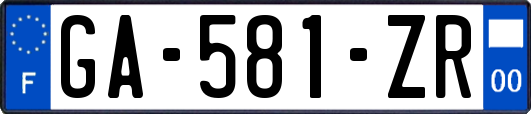 GA-581-ZR