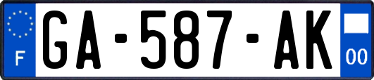 GA-587-AK