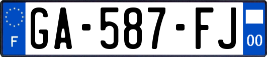 GA-587-FJ
