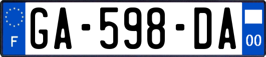 GA-598-DA