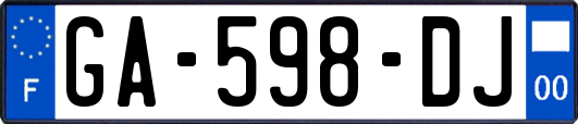 GA-598-DJ