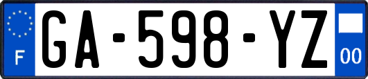GA-598-YZ