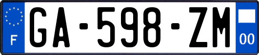 GA-598-ZM