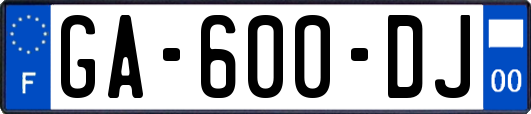 GA-600-DJ