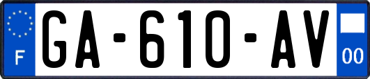 GA-610-AV