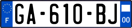 GA-610-BJ