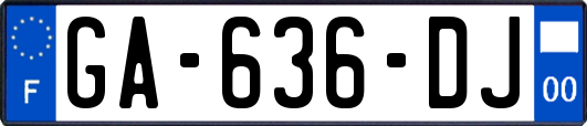 GA-636-DJ