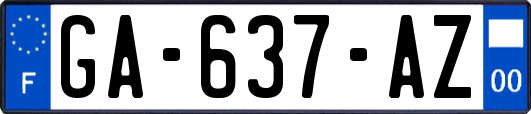 GA-637-AZ