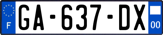 GA-637-DX