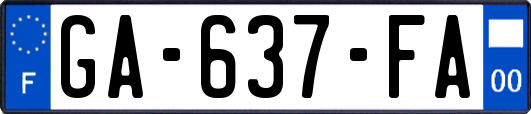 GA-637-FA