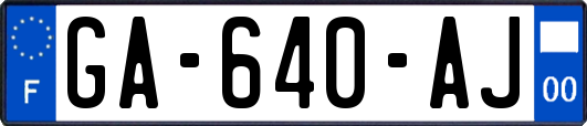 GA-640-AJ