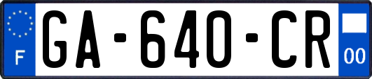 GA-640-CR
