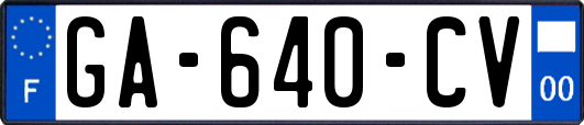 GA-640-CV