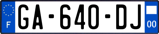 GA-640-DJ