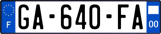 GA-640-FA