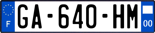GA-640-HM