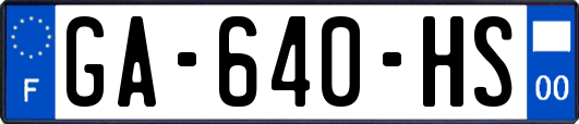 GA-640-HS