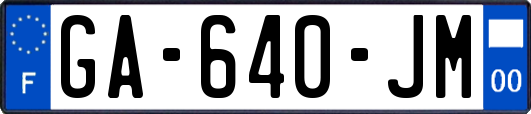 GA-640-JM