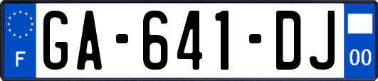 GA-641-DJ