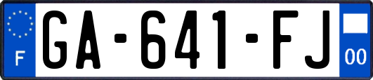 GA-641-FJ