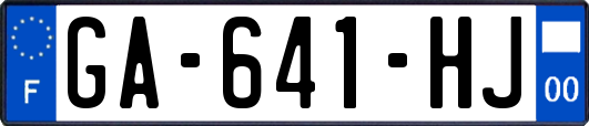 GA-641-HJ
