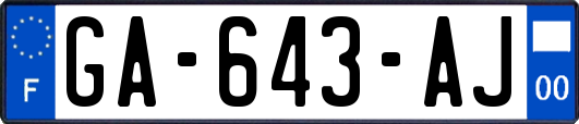 GA-643-AJ
