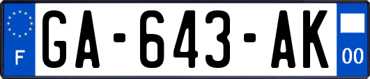 GA-643-AK