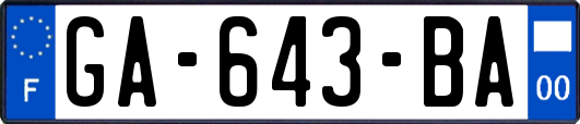 GA-643-BA