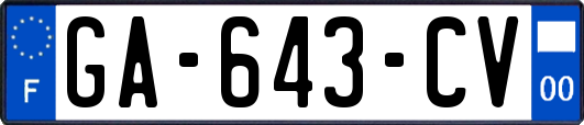 GA-643-CV