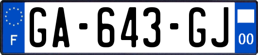 GA-643-GJ