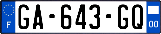 GA-643-GQ