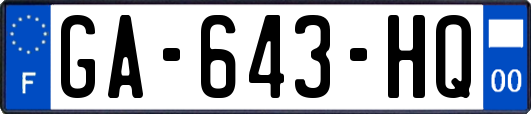 GA-643-HQ