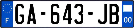 GA-643-JB