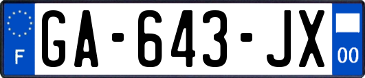 GA-643-JX