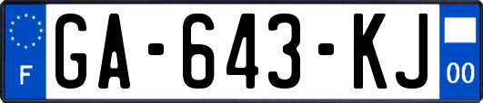GA-643-KJ