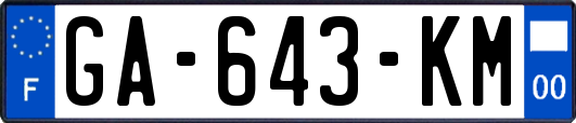 GA-643-KM