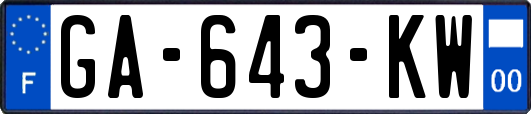 GA-643-KW
