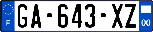 GA-643-XZ